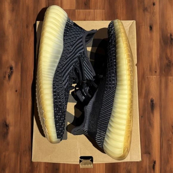 Adidas Yeezy Boost 350 V2‎ Asriel Carbon Sneakers Men's Size 7 FZ5000